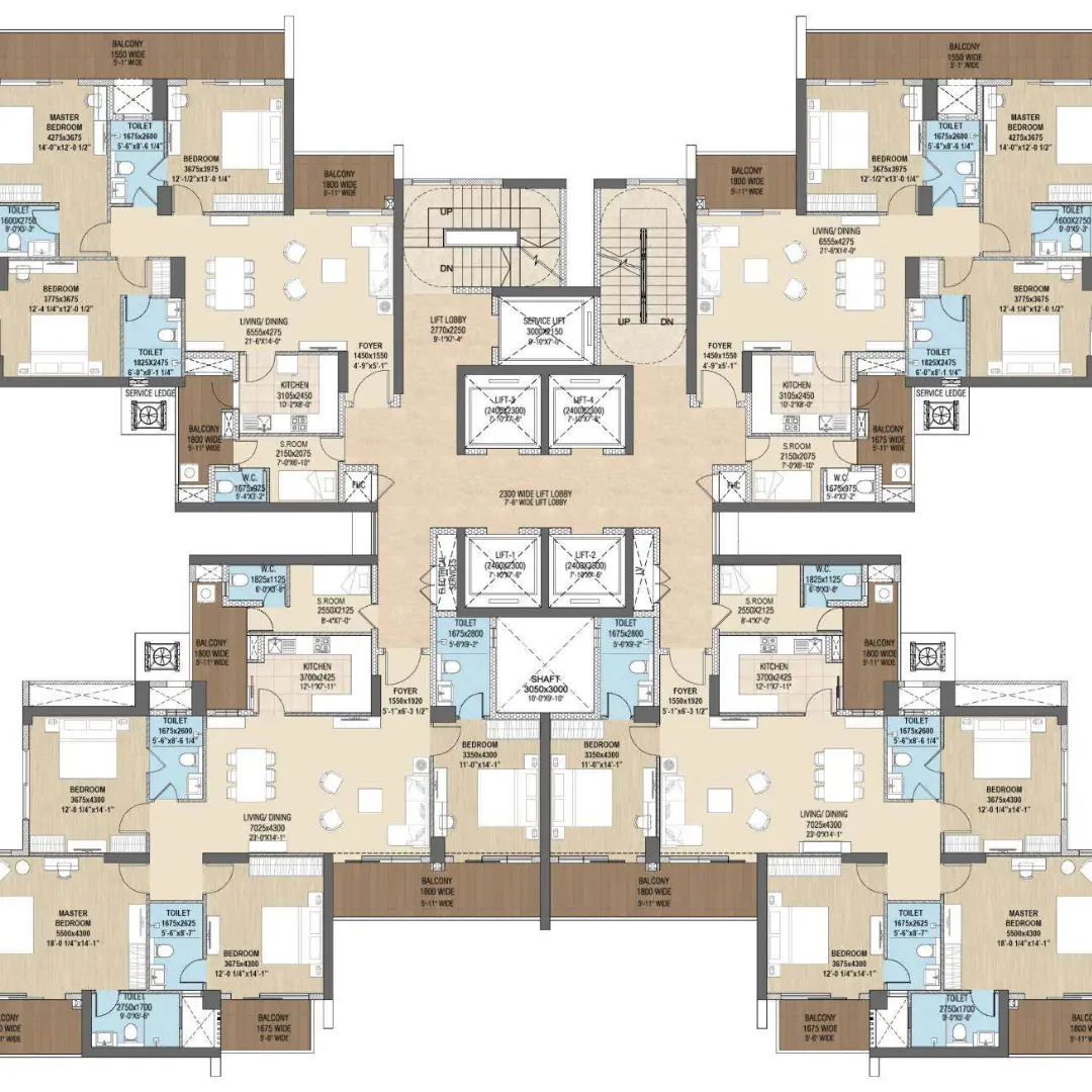 Puri The Aravallis Apartment Floor Plan
